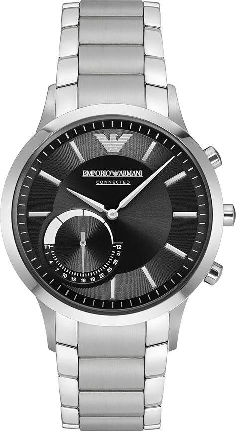 smartwatch híbrido para caballero emporio armani connected art 3000|emporio armani connected watch.